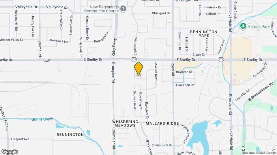 4776 Stoney Hill Dr Map and Location Details