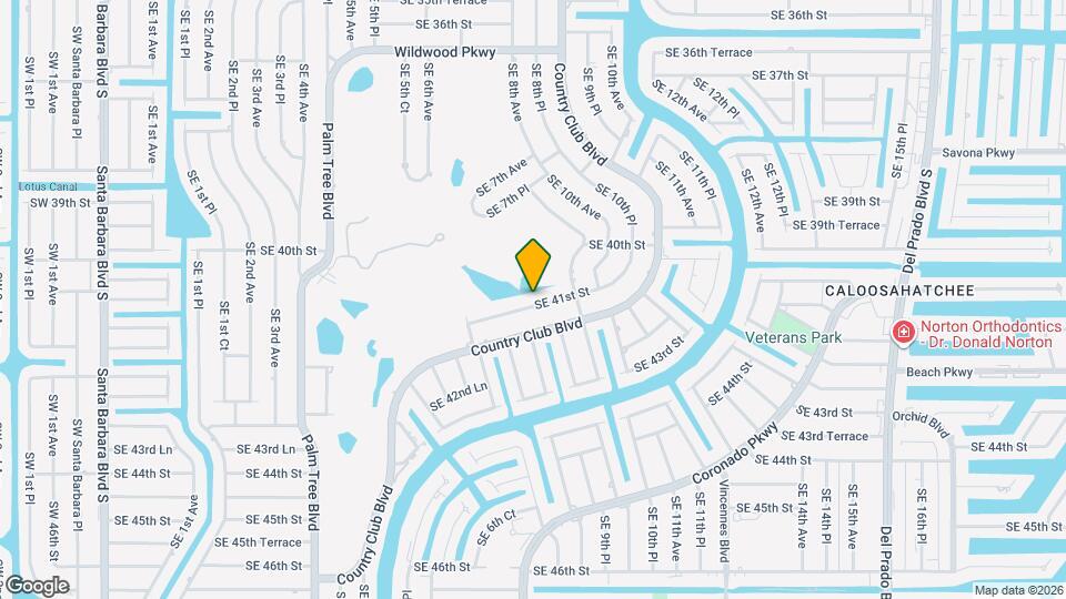 841 SE 41st St Map and Location Details