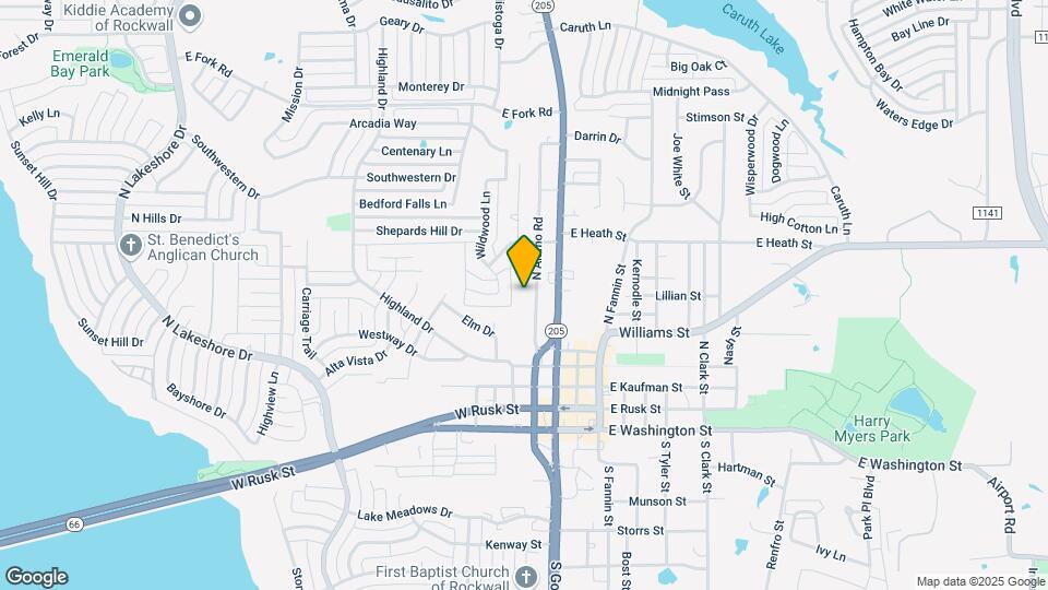 703 N Alamo Rd Map and Location Details