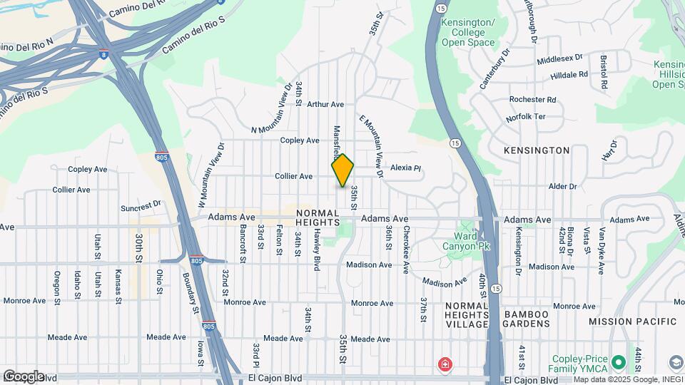 4761 Mansfield St Map and Location Details