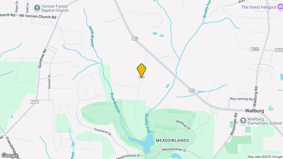 1346 Robbins Rd Map and Location Details