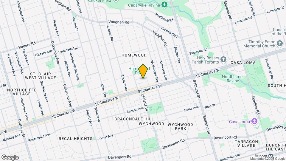 7 Humewood Cres Map and Location Details
