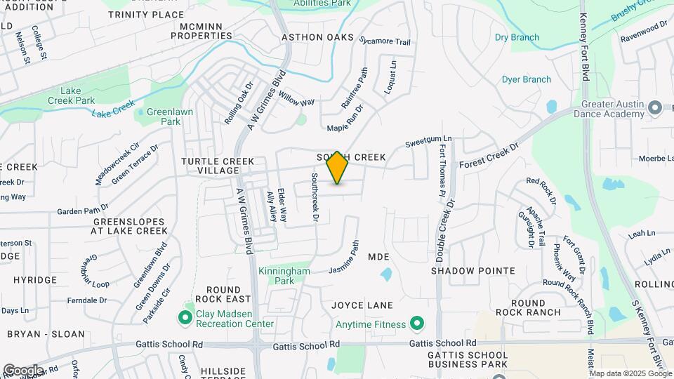 2112 Rosemary Ln Map and Location Details