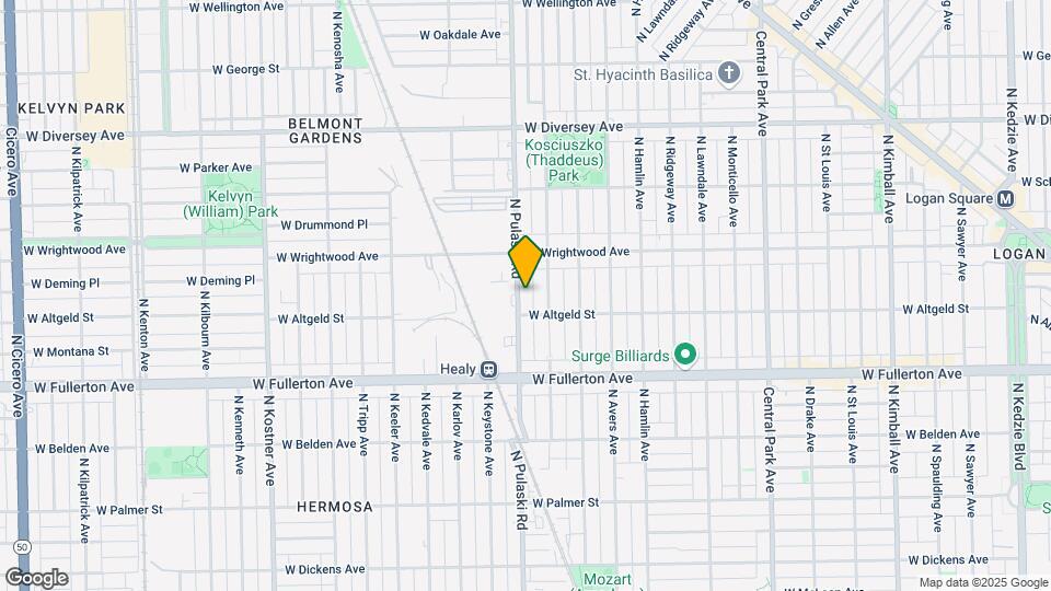 2519 N Pulaski Rd Mapa y Detalles de la Ubicación