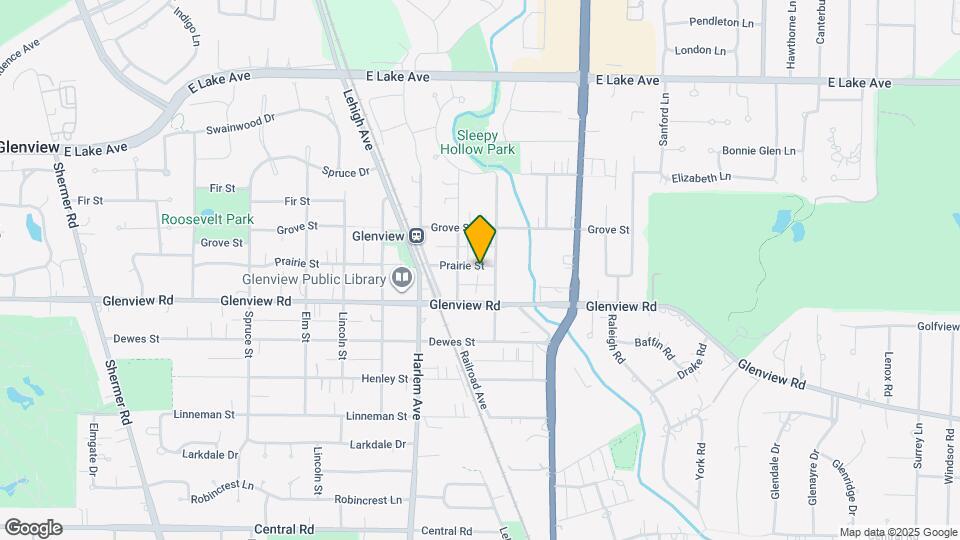 1811 Prairie St Map and Location Details