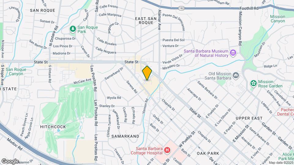 126 W Calle Crespis Map and Location Details