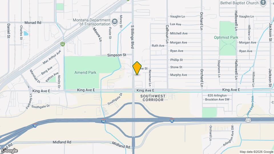 713 S Billings Blvd Mapa y Detalles de la Ubicación