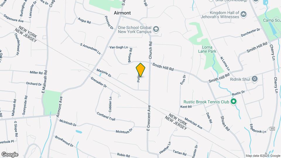 6 Potter Ln Mapa y Detalles de la Ubicación