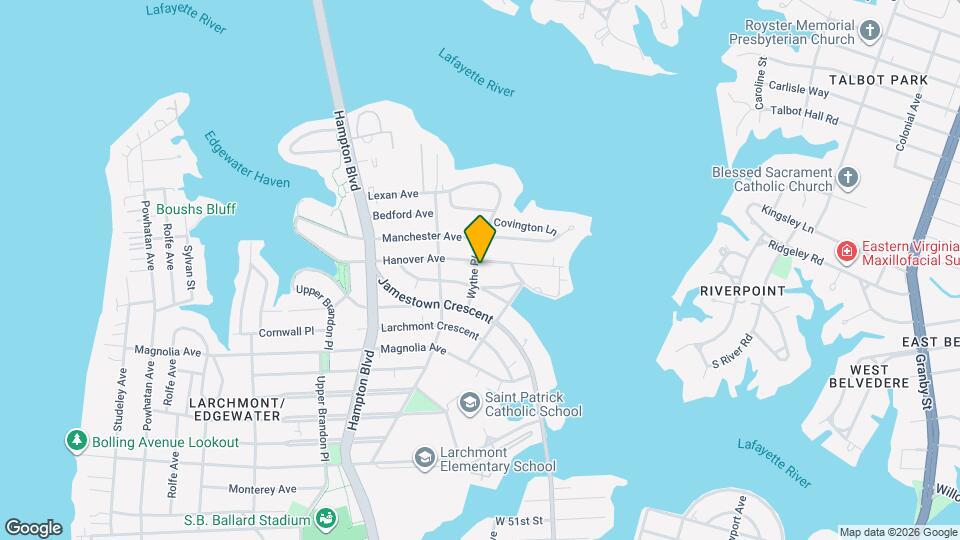 6128 Wythe Pl Map and Location Details