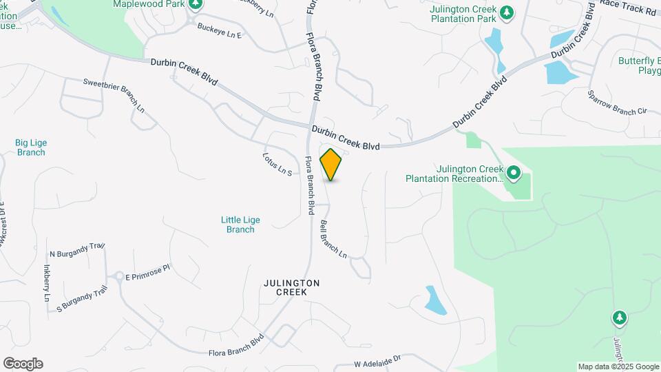 296 Bell Branch Ln Mapa y Detalles de la Ubicación