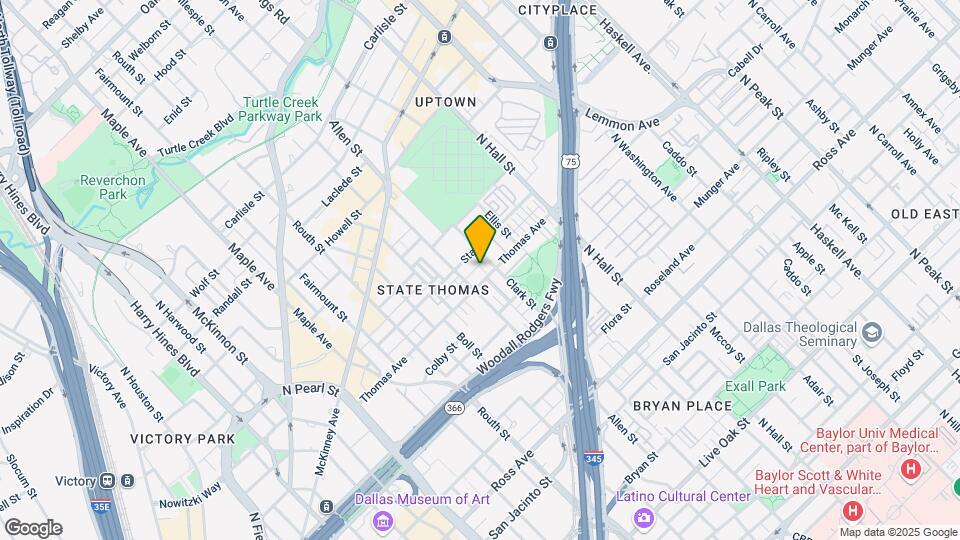 2927 Thomas Ave Map and Location Details
