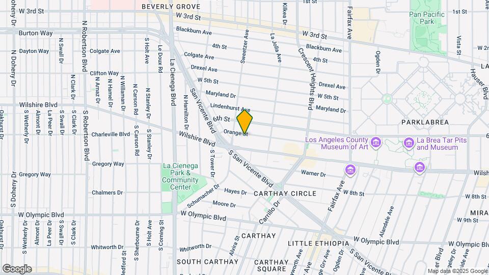 6504 Orange St Map and Location Details