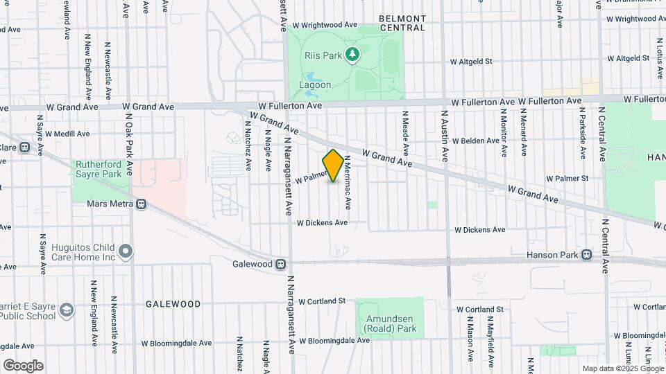 2155 N Mobile Ave Map and Location Details