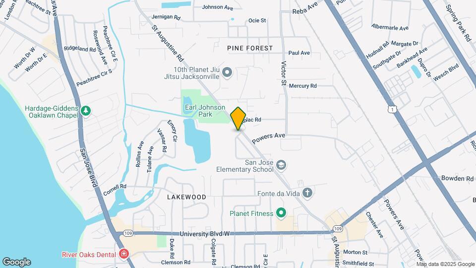 5515 Bishop Cir Map and Location Details