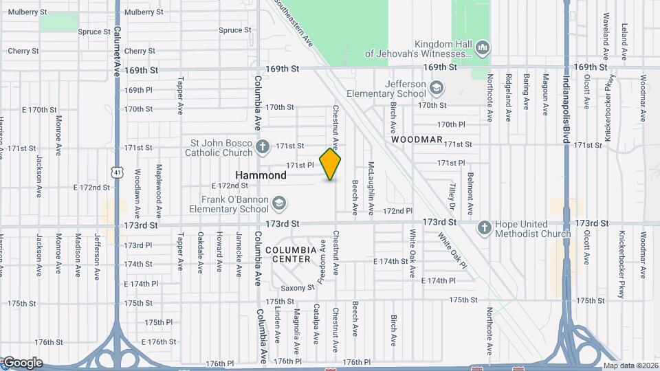 7202 Chestnut Ave Mapa y Detalles de la Ubicación