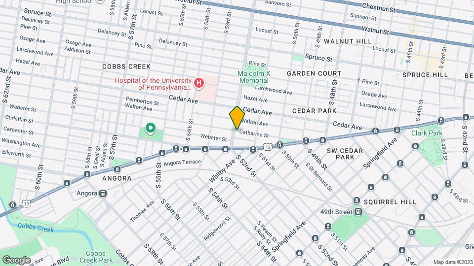 701 S 52nd St Map and Location Details