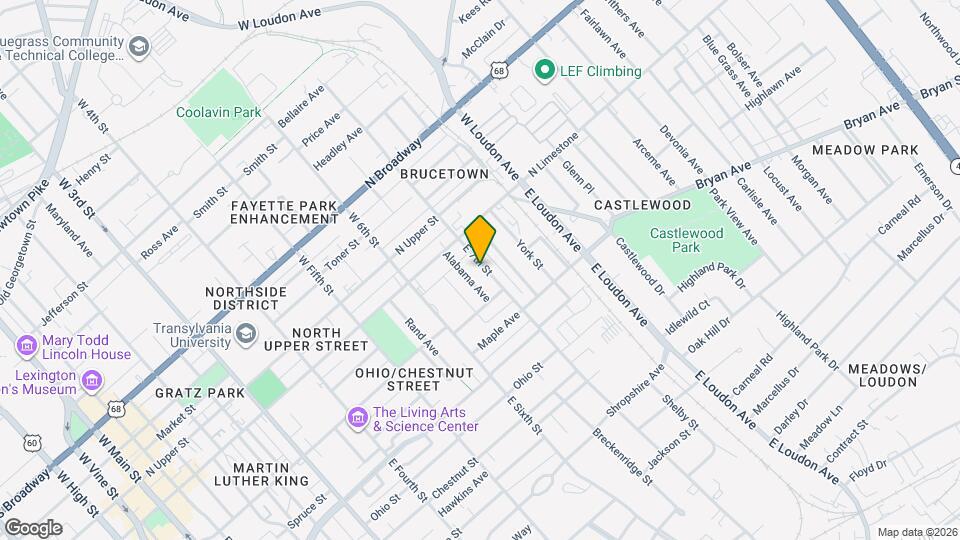 140 E 7th St Map and Location Details