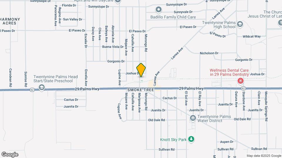 6425 Mariposa Ave Map and Location Details