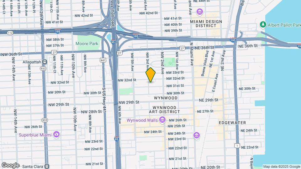 287 NW 31st St, Unit A8 Map and Location Details