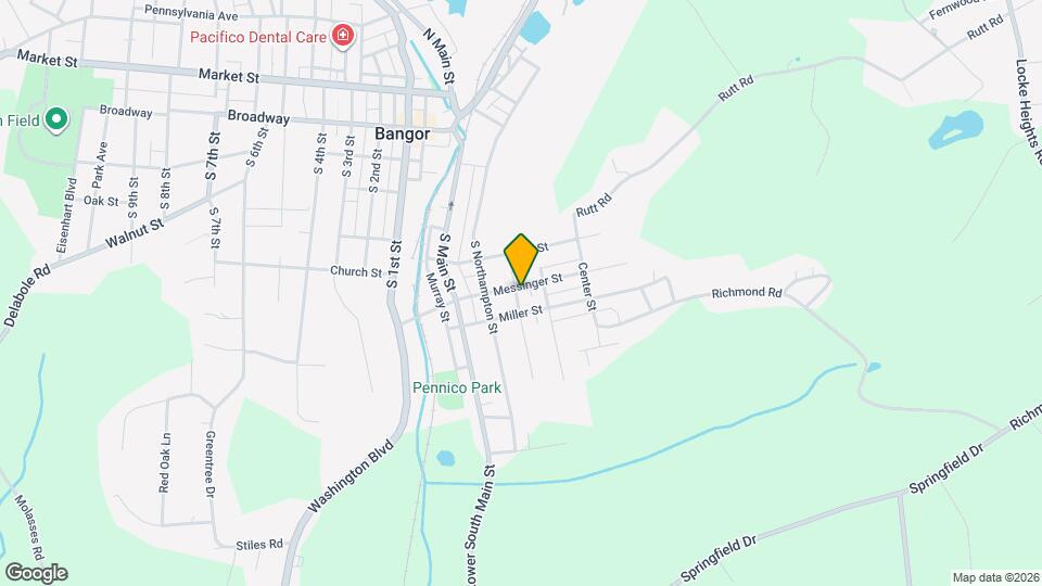 206 Messinger St Map and Location Details