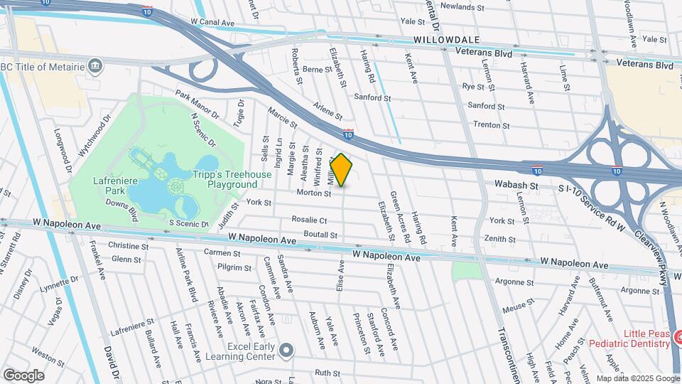 5801 Morton St Map and Location Details