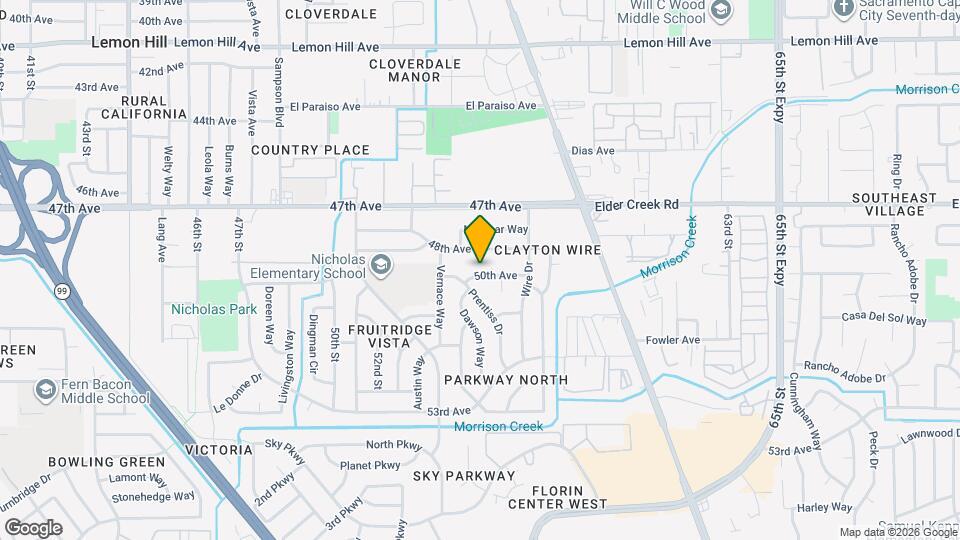 5613 50th Ave Map and Location Details