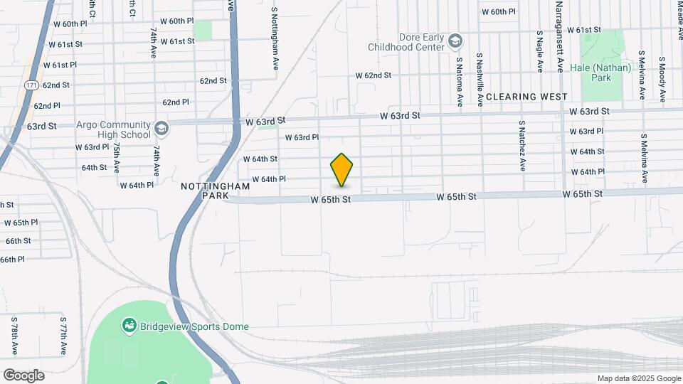 6930 W 65th St Map and Location Details
