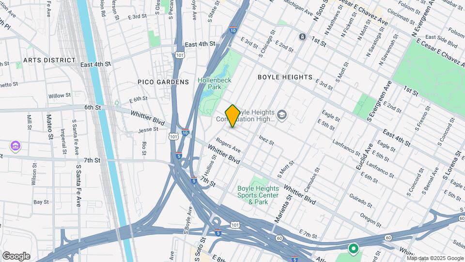 2223 Terrace Heights Ave Map and Location Details