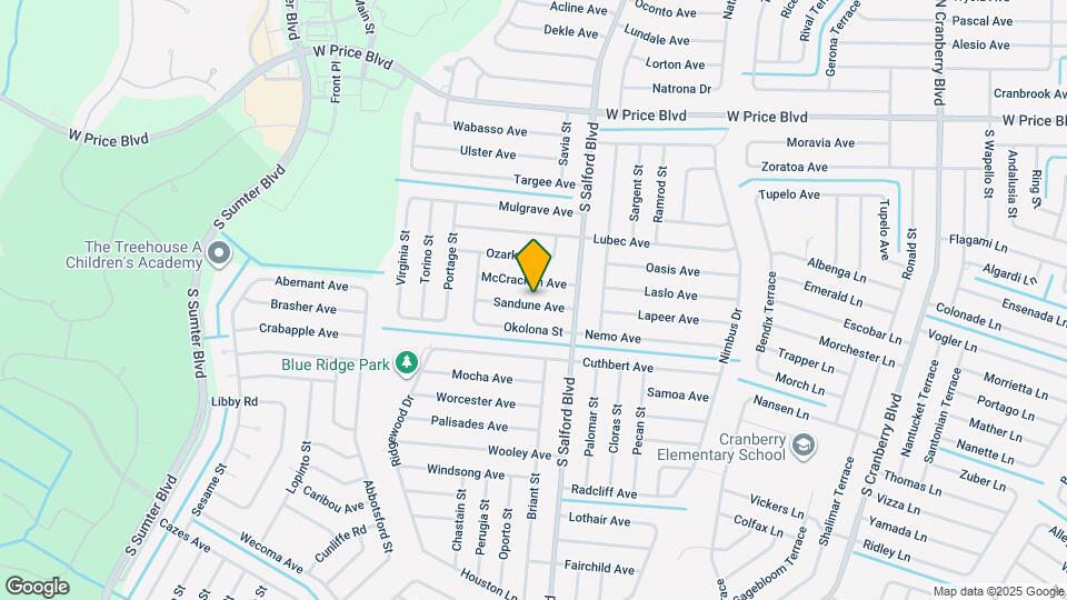 4154 Sandune Ave Map and Location Details