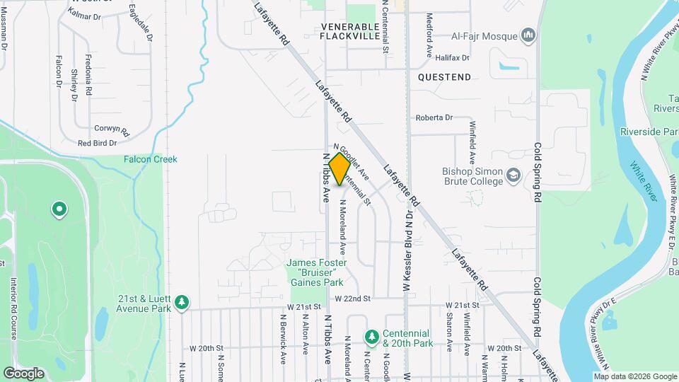 2366 N Moreland Ave Map and Location Details