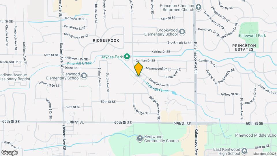 5742 Ridgebrook Ave SE Map and Location Details