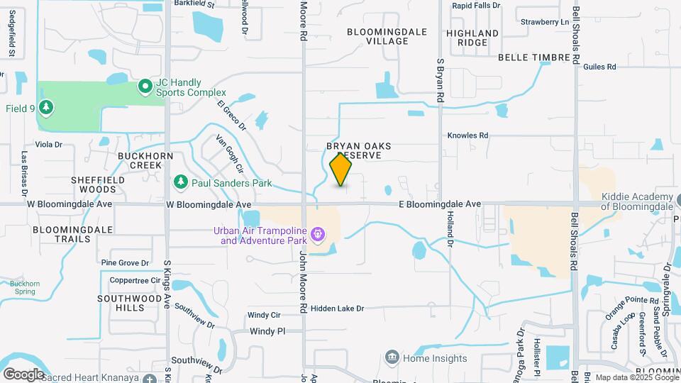 3119 Bloomingdale Villas Ct Map and Location Details