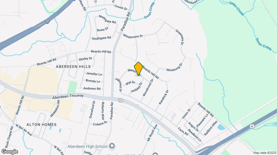 467 Manor Rd Map and Location Details