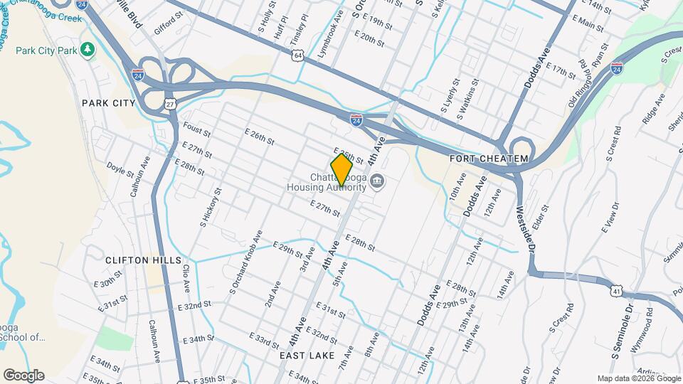 2117 Foust St Map and Location Details