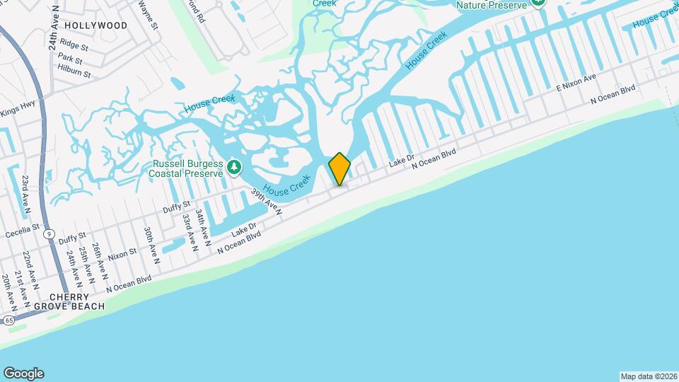 4201 N Ocean Blvd Mapa y Detalles de la Ubicación