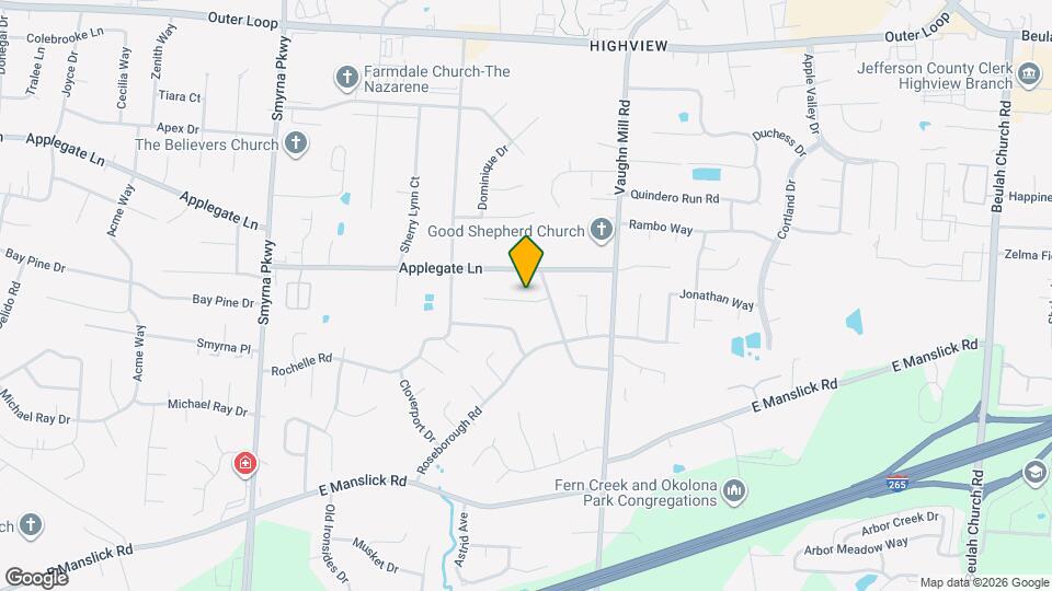 6913 Beard Ct Map and Location Details