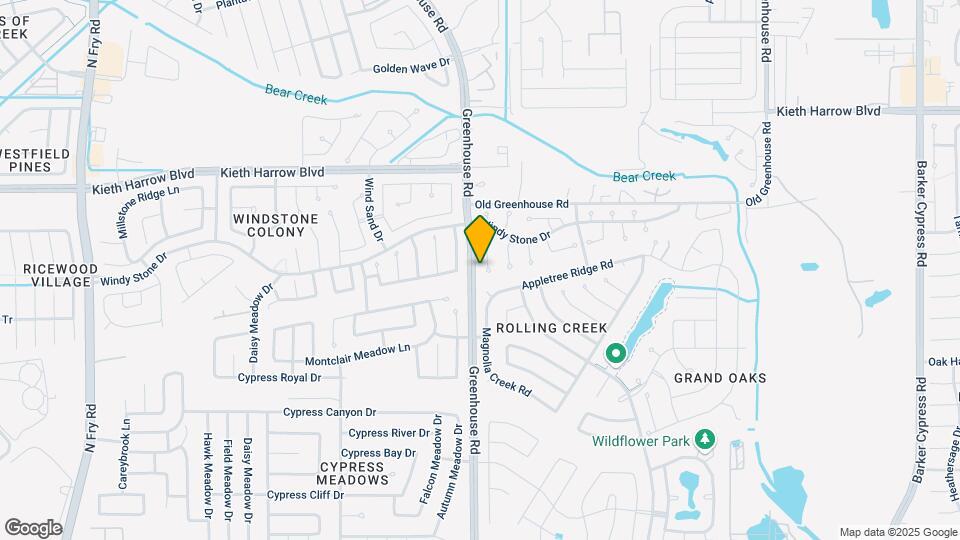 4907 Trailing Clover Ct Map and Location Details