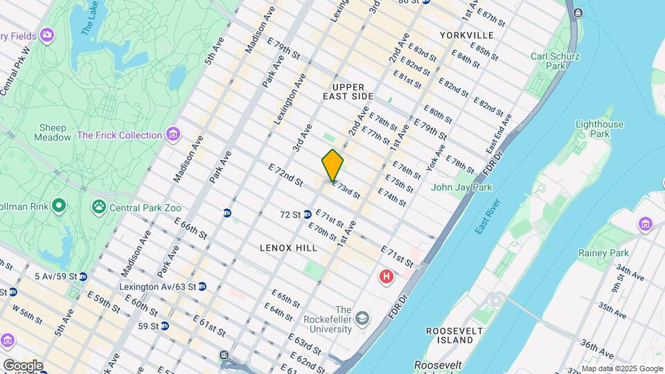 304 E 73rd St Map and Location Details