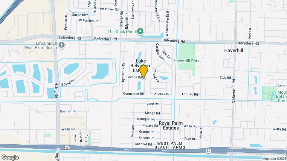 616 White Water Dr Map and Location Details