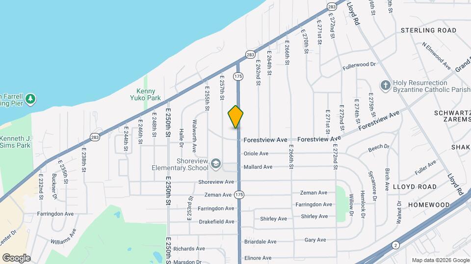 380 E 260th St Mapa y Detalles de la Ubicación