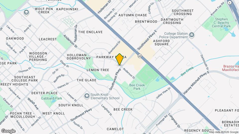 1613 Southwest Pkwy Mapa y Detalles de la Ubicación