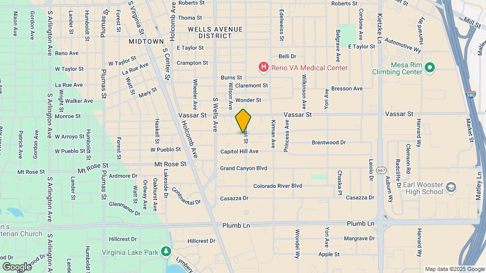 1401 Locust St Map and Location Details
