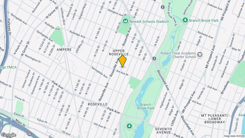 421 N 7th St, Unit 3 Map and Location Details