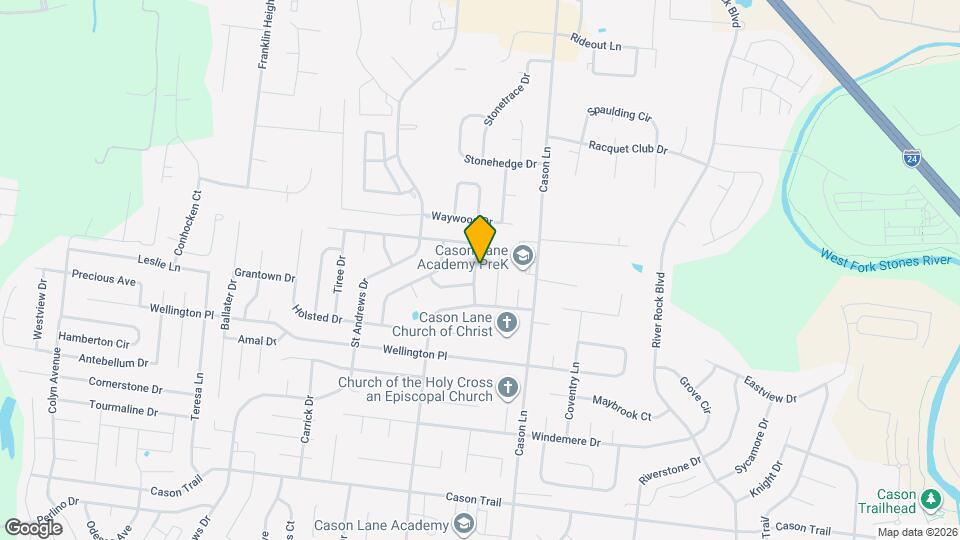 2720 Roscommon Dr Map and Location Details