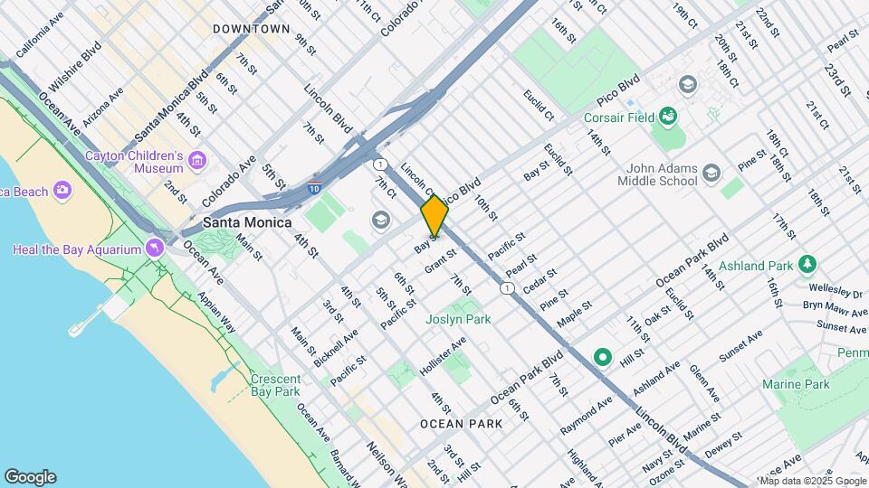 710 Bay St Map and Location Details