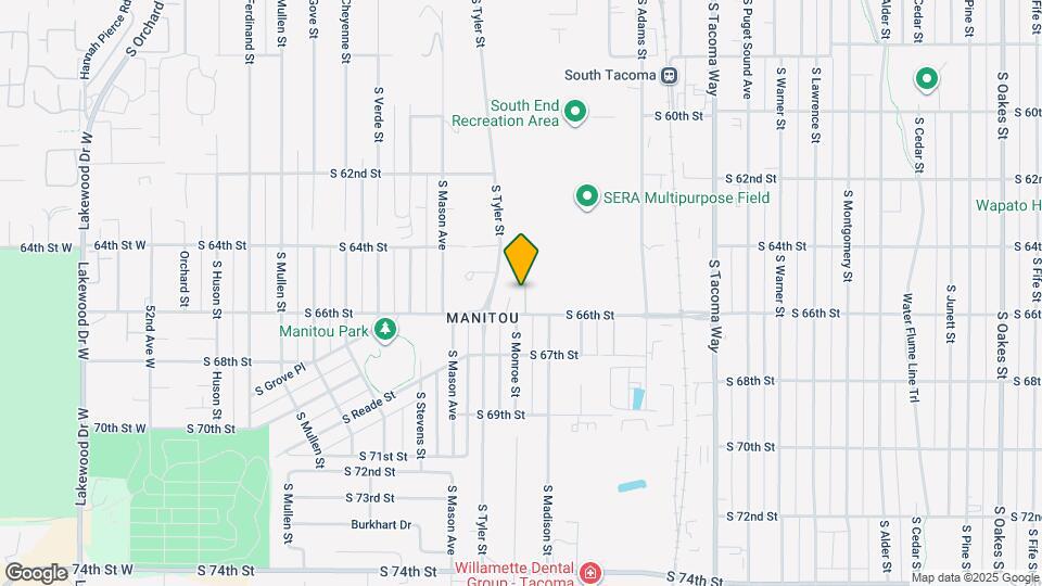 4025 S 66th St Map and Location Details