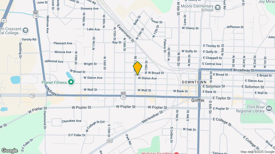 116 N 13th St Map and Location Details