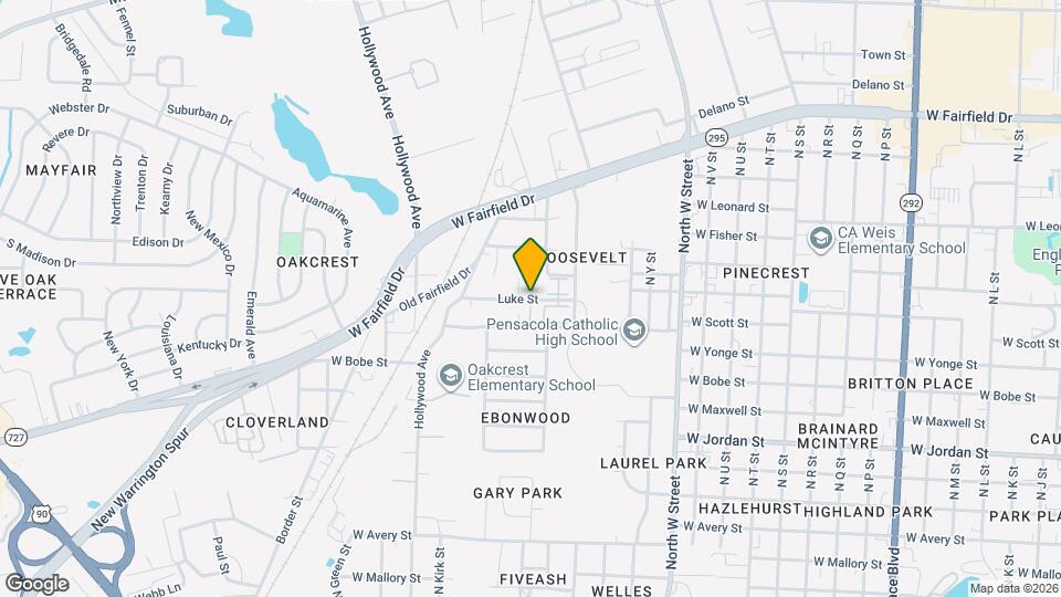 3418 Luke St Map and Location Details