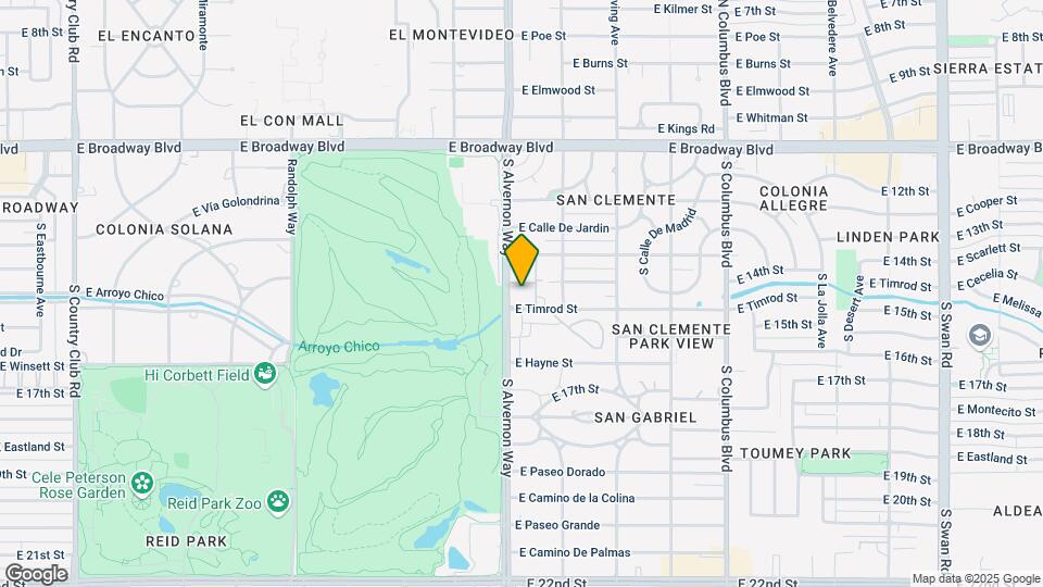 333 S Alvernon Way, Unit 49 Map and Location Details