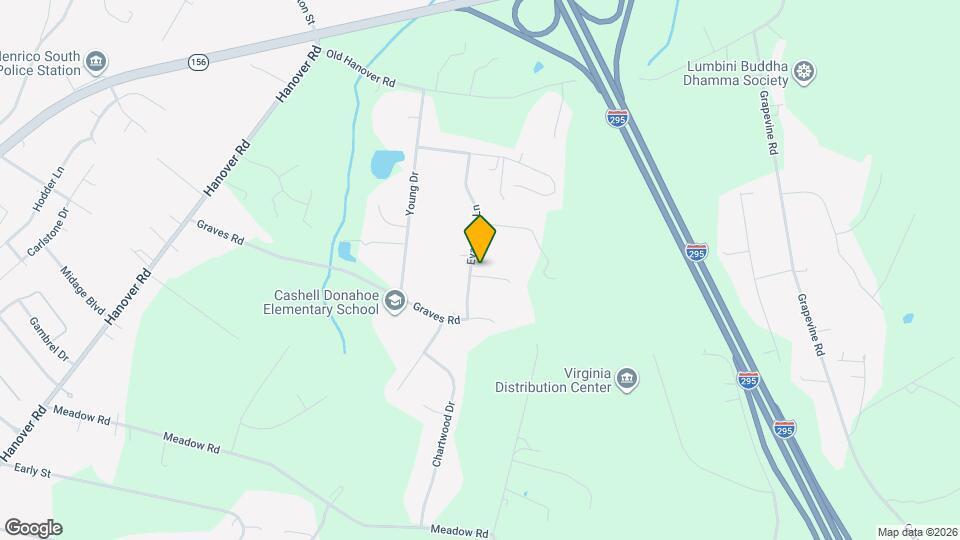 421 Evanrude Ln Map and Location Details